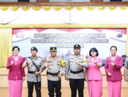 Di Tengah Pengamanan Pemilu 2024, Polda Jawa Tengah Lantik Pejabat Baru