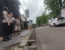 Polrestabes Semarang Ciduk Pencuri Besi Penutup Selokan di Tlogosari Raya Semarang