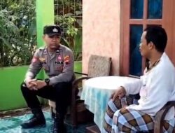 Personil Sium Polres Rembang Sosialisasi Larangan Knalpot Brong kepada Keluarga