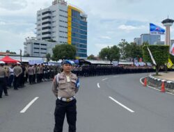 Amankan Kirab Kebangsaan di Semarang, Ratusan Personil Gabungan Diterjunkan