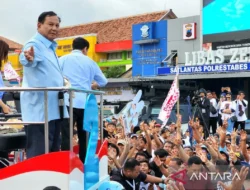 Ribuan  personel gabungan Beri Pengamanan kampanye Prabowo-Gibran di Semarang