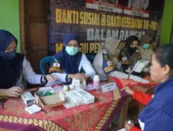 Gelar Karya Bakti dan Pengobatan Gratis, Polri dan TNI di Sukoharjo Bersinergi