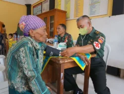 Sasar Warga Karanggeneng, Kodim – Polres Batang Gelar Pengobatan Gratis
