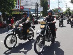 Jelang Kampanye terbuka, Polres Sukoharjo Gelar Patroli Skala Besar
