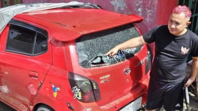 Puluhan Remaja Bersajam Diduga Terlibat Tawuran di Magelang, Satu Mobil Milik Warga Dirusak