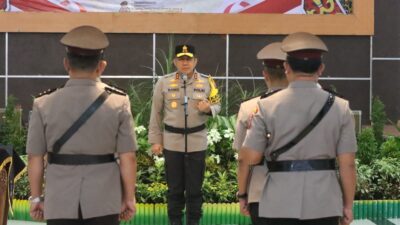 Peroleh Promosi Jabatan, Kapolda Kalteng Pimpin Sertijab Tiga Pejabat Dan Kapolres Sukamara