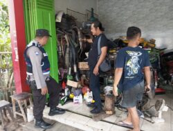 Iptu Mujahid: Patroli Binluh ke Bengkel Motor demi Kamtibmas di Kecamatan Tlogowungu