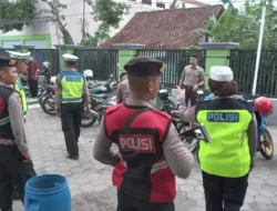 Sambang Sekolah, Satlantas Polres Sukoharjo Gelar Razia Knalpot Brong