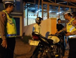 Operasi Knalpot Brong di Kota Batang: Tim Gabungan Polres Batang Berhasil Terjaring Belasan Motor