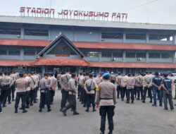 Kompol Sugino Pimpin Pengamanan, 471 Personel Gabungan Siaga di Stadion