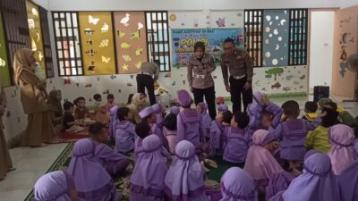 Anak-anak TK Aisyiyah 05 Pati, Pelopor Keselamatan Berlalu Lintas setelah Program Polisi Sahabat Anak