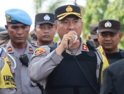 Polres Lamandau Lakukan Pengamanan, Demo Petani Perkebun di PN Nanga Bulik