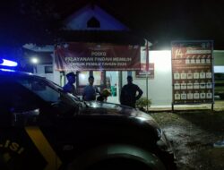 TNI-Polri Solid: Bhabinkamtibmas dan Babinsa Bersinergi Kawal Pemilu 2024 di Batang