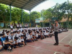 Polsek Juwana Sosialisasikan Larangan Knalpot Brong di SMP Negeri 4