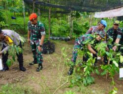 Colling System Pemilu Damai, Polri dan TNI di Sukoharjo Karya Bakti dan Pengobatan Gratis