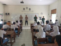 Kunjungi SMA N 12 Semarang, Polsek Gunungpati Sosialisasikan Larangan Knalpot Brong