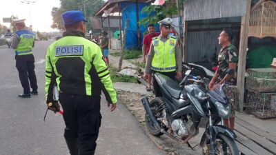 Sejumlah Pengendara Knalpot Brong Ditindak SatLantas Polres Lamandau