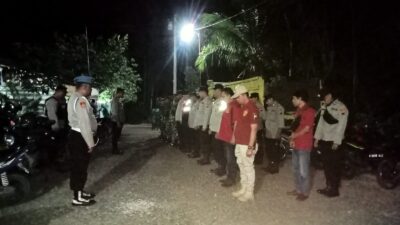 Peringatan Ke-8 Putu Rimbi: Kapolsek Gembong Beri Himbauan Kamtibmas di Acara Santunan Anak Yatim