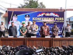 Bersama Forkopimda, Polres Banjarnegara Gelar Apel Deklarasi Zero Knalpot Brong