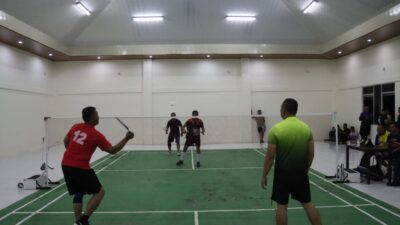 Polres Lamandau Selenggarakan Turnamen Badminton Kapolres Cup 1