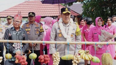 Hari Ke-2 Kunker di Jajaran Barito, Kapolda Kalteng Kunjungi Polres Barut