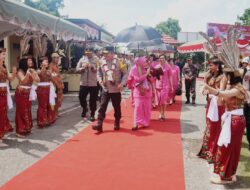 Hari Ke-3 Kunker di Jajaran Barito, Kapolda Kalteng Kunjungi Polres Murung Raya
