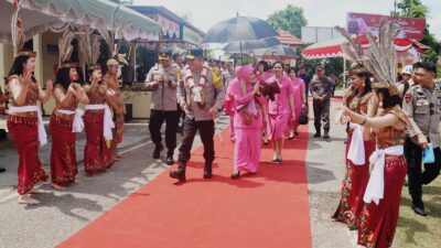 Hari Ke-3 Kunker di Jajaran Barito, Kapolda Kalteng Kunjungi Polres Murung Raya