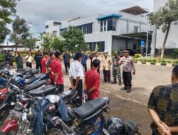 Operasi Penertiban Knalpot Brong, Polres Batang Sasar Karyawan Pabrik