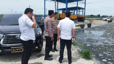 Tim Inafis Polrestabes Semarang Cek TKP Penemuan Mayat di Pengelolaan Limbah Tinja