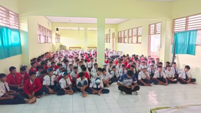 Pelarangan Knalpot Brong: Polsek Dukuhseti Libatkan Siswa-siswi SMP Negeri 1 Dukuhseti