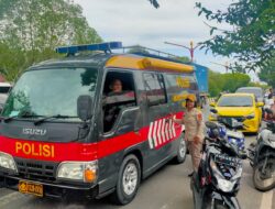 Sambangi Warga, Polda Kalteng Komitmen Wujudkan Pemilu Damai