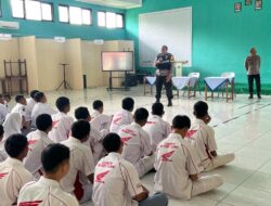 Aipda Erwin Pimpin Sosialisasi Larangan Knalpot Brong di SMK Negeri 1 Cluwak
