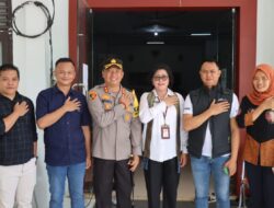 Forkopinda dan Kapolres Lamandau dampingi Ketua KPU Prov. Kalteng Cek logistik Pemilu