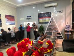 Unit Kamsel Satlantas Polresta Pati Terima Kunjungan RA Uswatun Hasanah