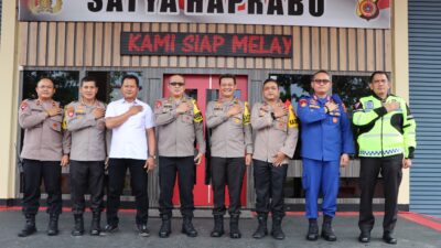 PJU Polda Aceh Patroli Udara dan Cek Kesiapan Pelaksanaan Pemilu di Aceh Barat