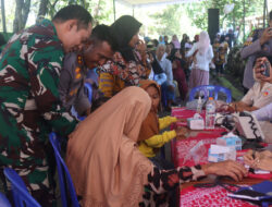 Gelar Baksos dan Bakkes, TNI Polri di Sukoharjo Cooling System Jelang Pemilu Damai