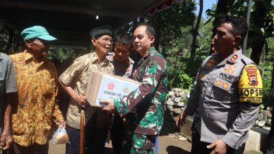 Adakan Baksos dan Bakkes, TNI Polri di Sukoharjo Cooling System Jelang Pemilu Damai