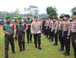 Gelar Pasukan Pengamanan VVIP: Persiapan Kunjungan Wakil Presiden ke Kabupaten Pati
