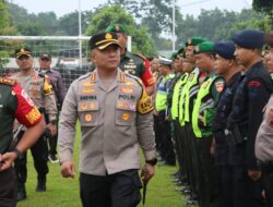 Lapangan Gelora Soekarno Mojoagung Jadi Saksi Apel Pengamanan VVIP