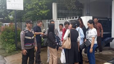Pengamanan Gereja Menjadi Kegiatan Rutin Bhabinkamtibmas Polsek Tlogowungu Tiap Minggu