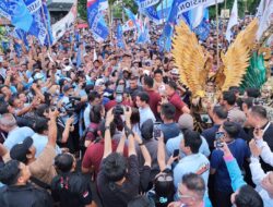 Diikuti Ratusan Pendukung, Kampanye Paslon Prabowo Gibran Berlangsung Meriah