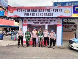 Polres dan Kodim Kab. Sukoharjo Dirikan Posko Netralitas TNI Polri
