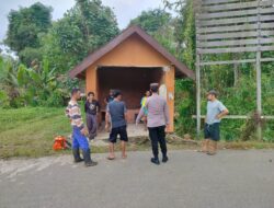Bhabinkamtibmas Polres Lamandau Serentak Aktifkan Satkamling di Desa-Desa Binaan