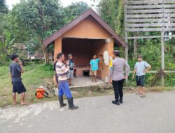 Bhabinkamtibmas Polres Lamandau Aktifkan Satkamling di Seluruh Desa Binaan