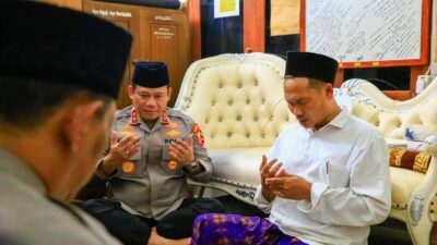 Kaops NCS Polri Sowan Gus Baha: Doakan Pemilu 2024 Berlangsung Aman & Damai
