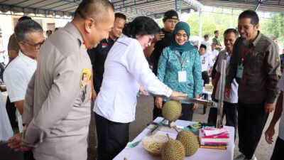 Ajang Promosi Durian Lokal, Kontes Durian Dihadiri Kapolres Lamandau & Forkopimda
