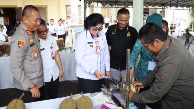 Kontes Durian 2024 Dihadiri Kapolres Lamandau dan Unsur Forkopimda