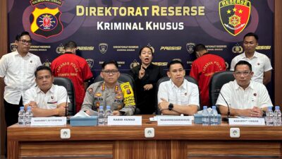 Ditreskrimsus Polda Kalteng Amankan 2 Terduga Pelaku Penimbun BBM dan LPG 3 KG Bersubsidi