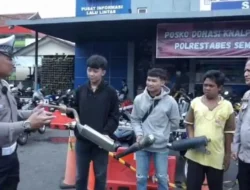 Tekan Penggunaan Knalpot Brong, Polrestabes Semarang Buka Posko Donasi Knalpot Brong