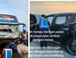 Soal Tabrakan Bus Po Haryanto dan Pajero, Kasatlantas Polres Batang Beri Penjelasan